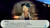 Persona 3 Portable: Jumpei sta raccontando una storia paurosa. Come potete vedere il gioco &egrave; ottimamente localizzato in italiano.